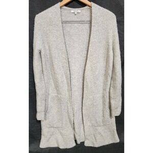 Madewell Open Front Cardigan Sweater Womens Long Sleeve Knitted Alpaca Wool Sz S